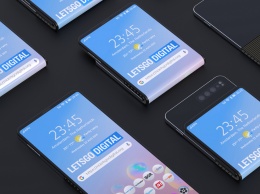 Samsung запатентовала сгибаемый смартфон в форме буквы Z