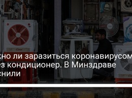 Можно ли заразиться коронавирусом через кондиционер. В Минздраве пояснили