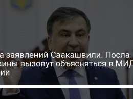 Из-за заявлений Саакашвили. Посла Украины вызовут объясняться в МИД Грузии