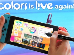 Colors Live делают из Nintendo Switch консоль для рисования