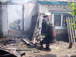 В Запорожской области из-за утечки газа загорелась летняя кухня