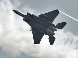 Американский F-15 упал в Северное море у берегов Англии