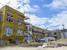 В Симферополе продолжается строительство детского сада на 260 мест