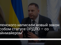 У Зеленского написали новый закон об особом статусе ОРДЛО - со "Штайнмайером"