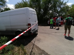 В сети появились фото с места крушения самолета в Одессе