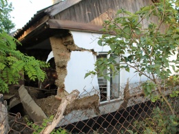 На юге Одесской области затопило село: рухнул дом