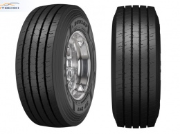 На европейский рынок выходят новые трейлерные шины Dunlop SP247