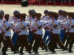 Китай прислал в Москву на парад более сотни военнослужащих