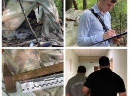 В Одессе мужчина забил молотком соседа и спрятался в лесу