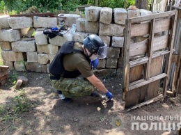 Полиция Донетчины устанавливает обстоятельства травмирования женщины в результате взрыва