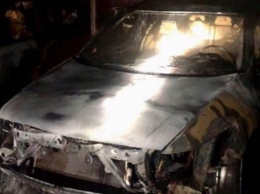 В Херсоне снова горело авто