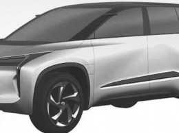 Новые кроссоверы Toyota показали на патентных изображениях