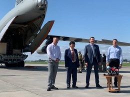 В Киев из Китая прибыл самолет с грузом гуманитарного назначения для борьбы с COVID-19 стоимостью более 1 миллиона долларов