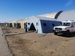 Спасатели разбили палаточный лагерь в Беляевском районе: ждут паводка