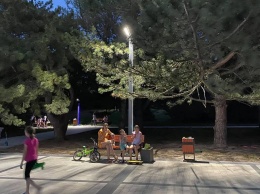 В 40 километрах от Энергодара появились музыкальный фонтан со световым шоу и скейтпарк