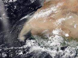 Облако пыли из Сахары приближается к США