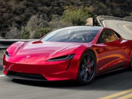Энтузиаст показал возможности Tesla Roadster с ракетным двигателем SpaceX