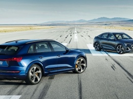 Audi представила сразу две спортивные версии Audi e-tron