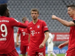 "Бавария" обыграла "Байер" и стала обладателем Кубка Германии по футболу
