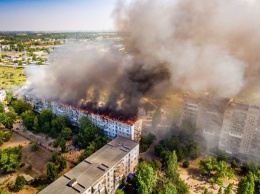 Жильцов горевшего дома в Новой Каховке отселят