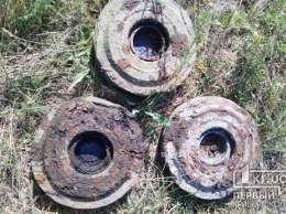 На берегу реки в Кривом Роге обнаружены противотанковые мины