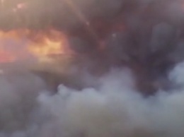 Сильные ветры раздувают пожар на северо-западе Турции