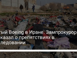 Сбитый Boeing в Иране. Зампрокурора рассказал о препятствиях в расследовании