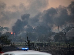 Из-за боевиков к тушению пожаров в Луганской области не смогли привлечь авиацию - облгосадминистрация