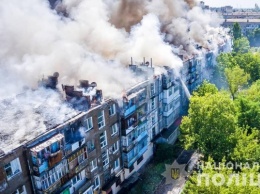 В Новой Каховке суд отпустил подозреваемого в совершении масштабного пожара в жилом доме под личное обязательство