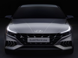 Hyundai показала спортивную Elantra N Line (фото)