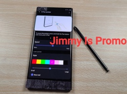Электронное перо S Pen смартфона Samsung Galaxy Note20 получит функцию указателя