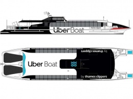 Uber займется речными перевозками по Темзе в Лондоне