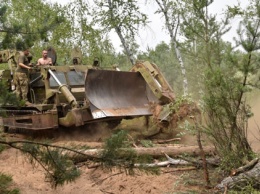 На борьбу с пожарами на Луганщине брошены дополнительные силы ВСУ