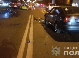 В Харькове в результате аварии погиб пассажир мотоцикла