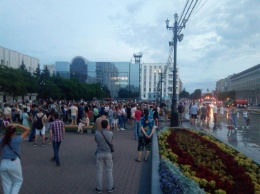 В Хабаровске начался четвертый митинг за губернатора. ВИДЕО