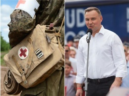 Оккупанты убили украинского военного медика на Донбассе, Дуда переизбран президентом Польши. Главное за день