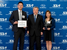 Maxxis признана лучшим поставщиком Subaru of Indiana Automotive