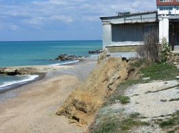 На каких пляжах Крыма возможны обвалы и оползни, - список