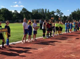 В Скадовске состоялось открытие всеукраинских соревнований по футболу