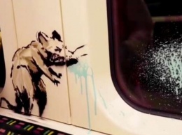 Посвященное "ковиду" граффити Бэнкси удалили в Лондоне