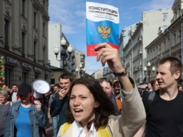 В Москве отпустили задержанных на акции против "обнуления" Путина