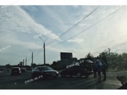 В Мелитополе на объездной ДТП с участием иномарок (фото)