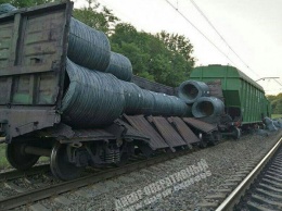 Под Днепром произошла масштабная авария на железной дороге