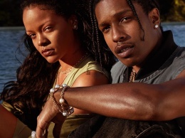 A$AP Rocky и Рианна в новой рекламной кампании Fenty Skin