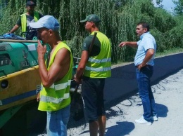 В Голой Пристани прошел капитальный ремонт дороги на трех улицах