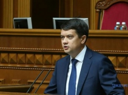 Разумков отрицает объединения фракции "Слуга народа" в коалицию с ОПЗЖ