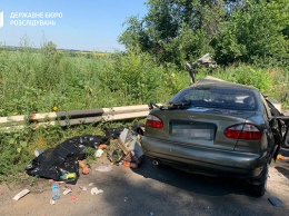 Под Днепром столкнулись грузовик Нацгвардии и Daewoo: мужчина и 12-летний ребенок погибли на месте