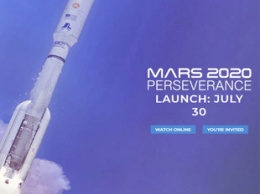 NASA организует трансляцию предпусковых работ и запуска марсохода Perseverance