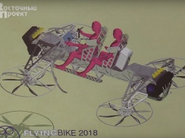 Украинцы создают невероятный летающий мотоцикл