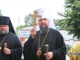 Глава ПЦУ Епифаний освятил новый храм в Харьковской области